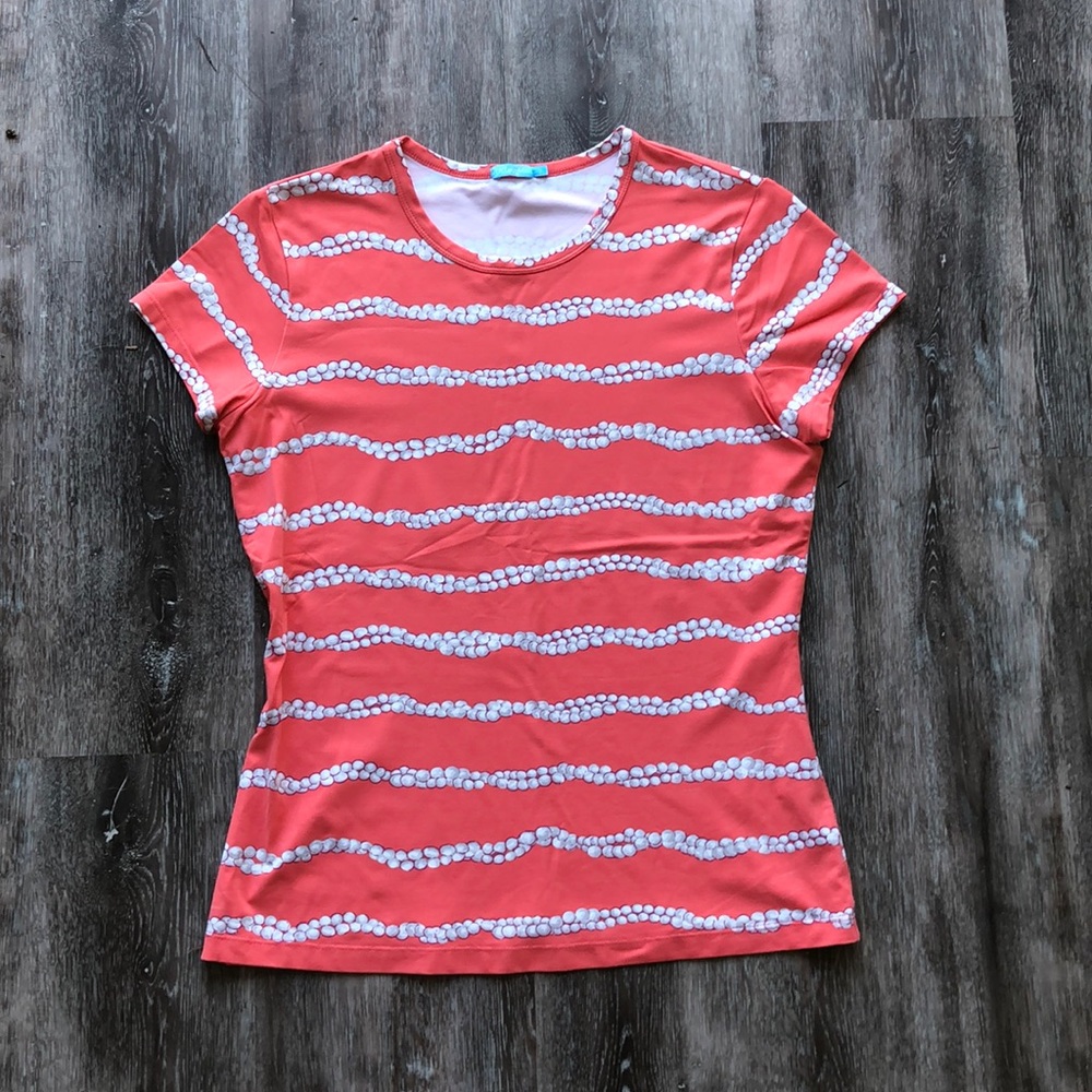 Pink and Pearls J. McLaughlin Top